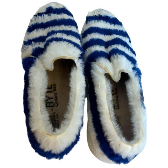 Joshua Sanders By Byte Giuliana Tesa Rex Rabbit Fur Slip On Sneaker Size 40 - Picture 4 of 8